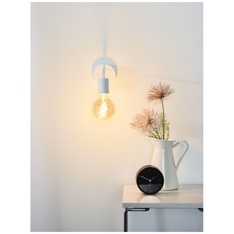 Applique Murale Scott Blanche Dimmable – Éclairage LED | LUCIDE
 Applique Murale Scott Blanche Dimmable – Éclairage LED | LUCIDE