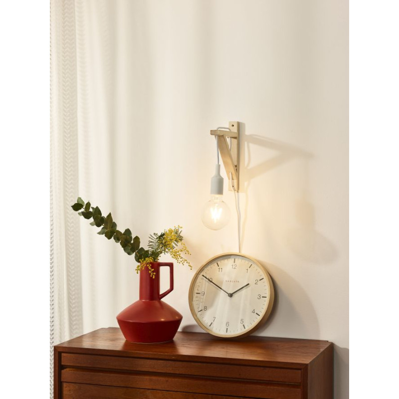 Applique Murale Fix Blanche E27 60W – Éclairage Élégant | LUCIDE
 Applique Murale Fix Blanche E27 60W – Éclairage Élégant | LUCIDE