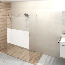 Paroi de douche fixe Get Wet Basic Walk In | SEALSKIN