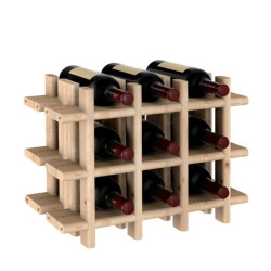 Porte bouteilles en bois 32,5 x 43 x 22 cm