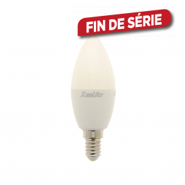 Ampoule LED flamme E14 7 W 806 lm blanc chaud XANLITE
