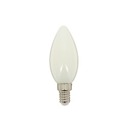 Ampoule LED flamme Retro E14 4 W 470 lm blanc neutre XANLITE