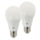 Ampoule LED classique E27 8 W 806 lm blanc chaud 2 pièces XANLITE