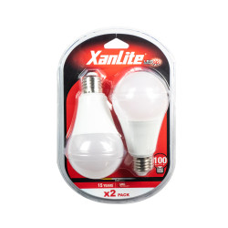 Ampoule LED E27 14,2W Blanc Neutre 2P – Éclairage Efficace | XANLITE
 Ampoule LED E27 14,2W Blanc Neutre 2P – Éclairage Efficace | XANLITE