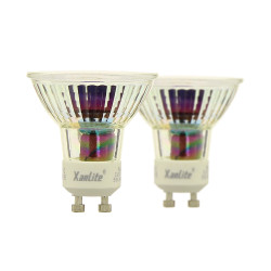 Ampoule LED GU10 5W Neutre 345lm – Lot de 2 | XANLITE
