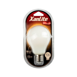 Ampoule LED E27 Filament XANLITE – Blanc Chaud 1521lm | XANLITE
 Ampoule LED E27 Filament XANLITE – Blanc Chaud 1521lm | XANLITE