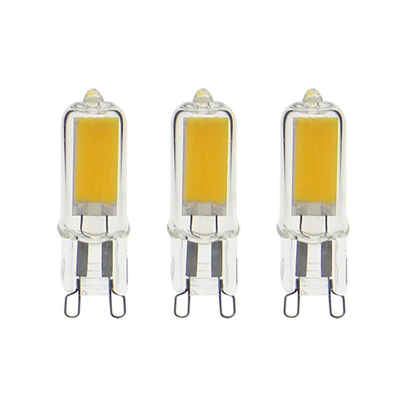 Ampoule LED G9 2,6 W 200 lm blanc neutre 3 pièces XANLITE