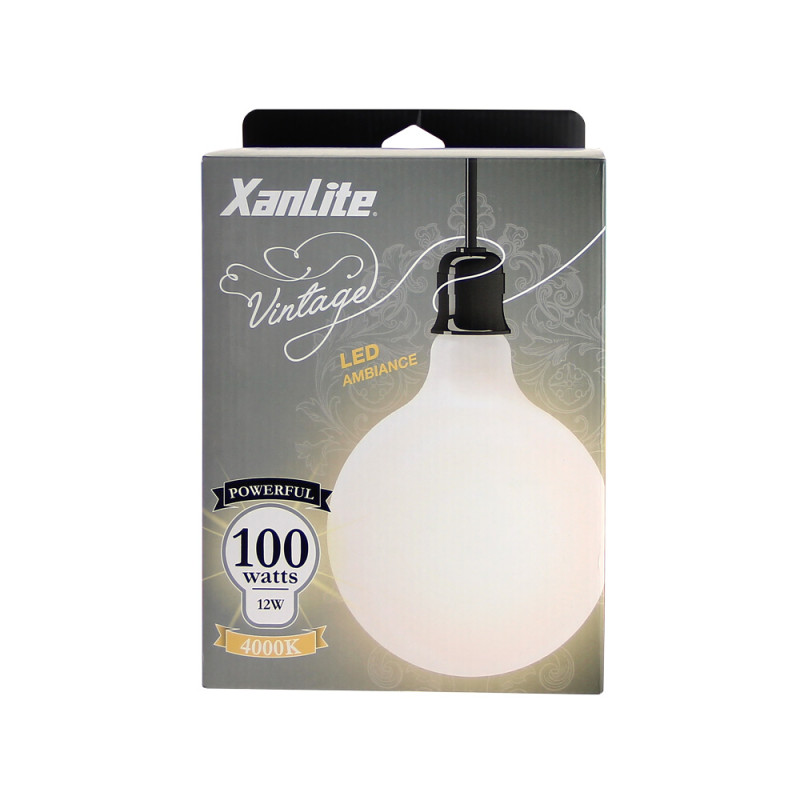 Ampoule LED Opaque 12W Neutre – Éclairage Puissant | XANLITE
 Ampoule LED Opaque 12W Neutre – Éclairage Puissant | XANLITE