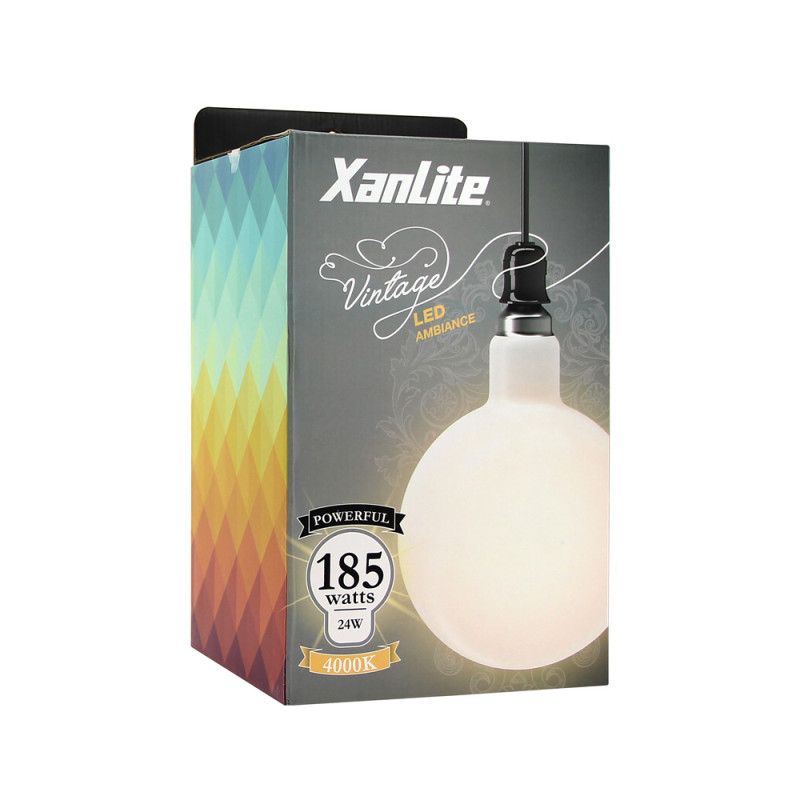 Ampoule LED E27 24W Blanc Neutre – Éclairage Puissant | XANLITE

