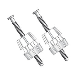 Fixations pour abattant WC ALLIBERT – Installation facile | ALLIBERT