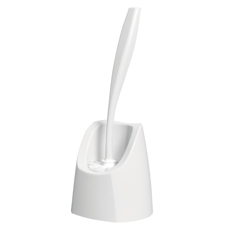 Brosse de toilette Happy blanc brillant ALLIBERT