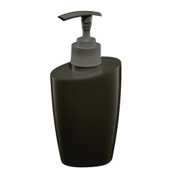 Distributeur de savon Happy noir – Design moderne | ALLIBERT