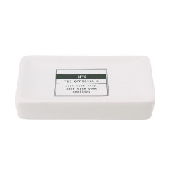 Porte-savon Cosmet noir et blanc – Élégance et Praticité

