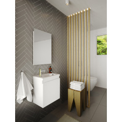 Meuble lave-mains Porto blanc – Gain de place | ALLIBERT Meuble lave-mains Porto blanc – Gain de place | ALLIBERT