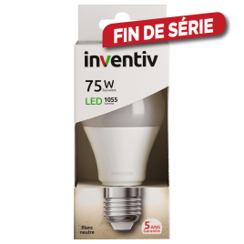 Ampoule LED classique E27 11 W 1055 lm blanc neutre INVENTIV