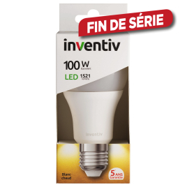 Ampoule LED classique E27 14 W 1521 lm blanc chaud INVENTIV
