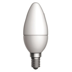 Ampoule LED Flamme E14 6W Blanc Chaud – Lot 5 Pièces Ampoule LED Flamme E14 6W Blanc Chaud – Lot 5 Pièces