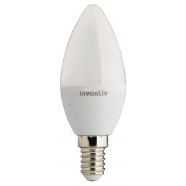 Ampoule LED flamme E14 6 W 470 lm blanc neutre 5 pièces 1ER