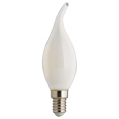 Ampoule LED flamme Coup de Vent E14 4 W 470 lm blanc chaud INVENTIV