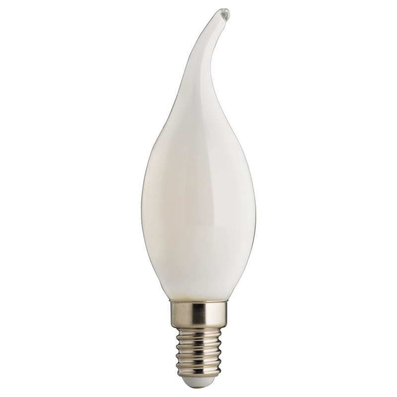 Ampoule LED flamme Coup de Vent E14 4 W 470 lm blanc chaud INVENTIV