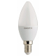 Ampoule LED flamme E14 6 W 470 lm blanc chaud INVENTIV