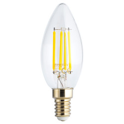 Ampoule Flamme LED E14 4W – Lumière Neutre | INVENTIV