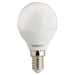 Ampoule LED boule E14 6W – blanc neutre | INVENTIV