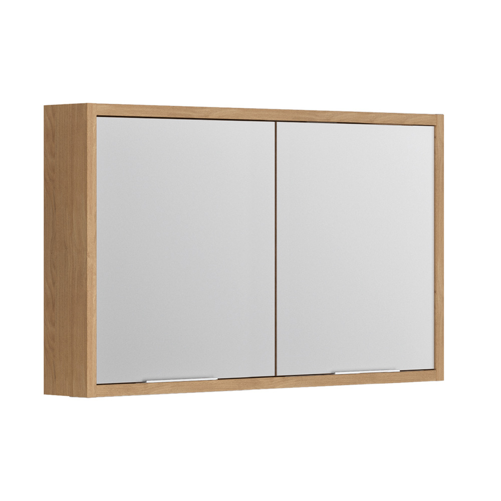 Armoire De Toilette Sorento Chene Kendal 120 Cm Allibert