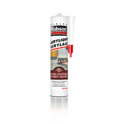 Mastic de construction pour murs & fenêtres 280 ml acajou RUBSON