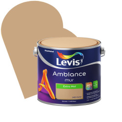 Peinture Ambiance Camel Extra Mat 2,5L – Finition Veloutée | LEVIS