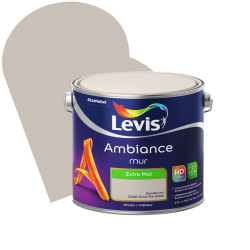 Peinture murale Ambiance Grain de Sable extra mat 2,5L | Levis
