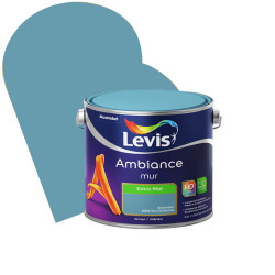 Peinture murale Ambiance Eau de Source extra mat – 2,5L | LEVIS