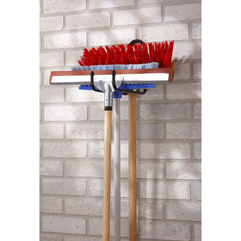 Crochet double 220 mm – Rangement garage optimal | MOTTEZ Crochet double 220 mm – Rangement garage optimal | MOTTEZ