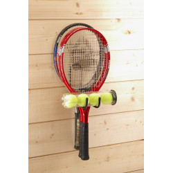 Crochet double 220 mm – Rangement garage optimal | MOTTEZ Crochet double 220 mm – Rangement garage optimal | MOTTEZ