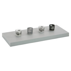Tablette murale taupe 60 x 23,5 x 3,8 cm PRACTO HOME Tablette murale taupe 60 x 23,5 x 3,8 cm PRACTO HOME