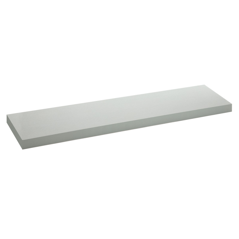 Tablette murale aluminium 60 x 23,5 x 3,8 cm PRACTO HOME