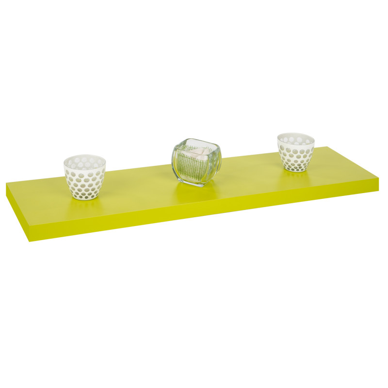 Tablette murale verte 90 x 23,5 x 3,8 cm PRACTO HOME Tablette murale verte 90 x 23,5 x 3,8 cm PRACTO HOME