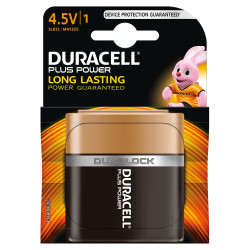 Pile Alcaline Duracell Plus Power 4,5V – Longue Durée | DURACELL


