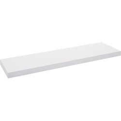 Tablette murale blanche 60 x 23,5 x 3,8 cm PRACTO HOME