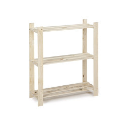 Etagère en bois Woody Rack 95 x 80 x 30 cm PRACTO HOME