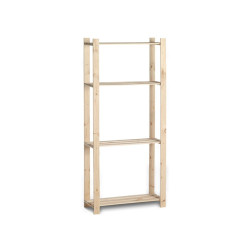 Etagère en bois Woody Rack 175 x 80 x 30 PRACTO HOME