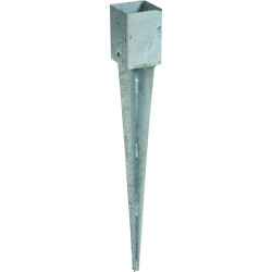 Ancre de sol galvanisée 90x90x750mm – Fixation Robuste | PRACTO GARDEN