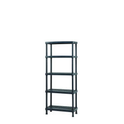 Etagère en matière synthétique Plasti Rack 188 x 80 x 40 cm PRACTO HOME