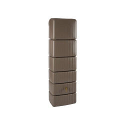 Tonneau Slim Taupe 650L: Récupérateur d'eau de pluie | GARANTIA