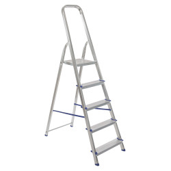 Escabelle en aluminium Easy Step 5 marches – Stable | ESCALO