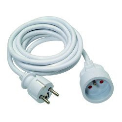 Rallonge électrique PVC 3G1.5 pour intérieur et extérieur | PROFILE