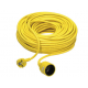 Allonge électrique en PVC 3G1.5 40 m jaune PROFILE