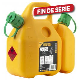 Jerrycan double 6 + 2,5 L MCCULLOCH
