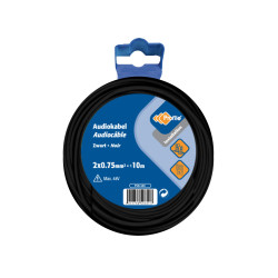 Câble audio 2x0.75mm² 10m – Son Clair | PROFILE