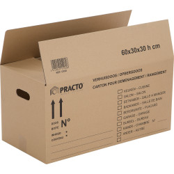 MOTTEZ Carton 54L 600 x 300 x 300 mm charge 20kg